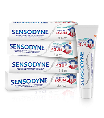 Pack of Sensodyne toothpaste